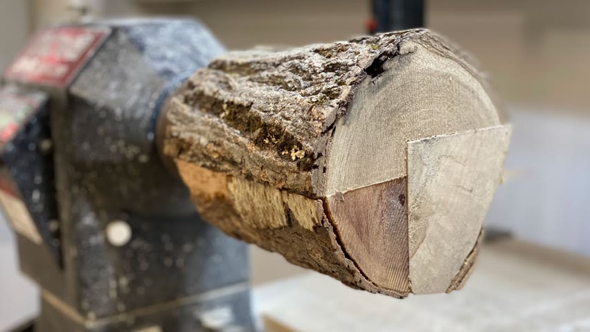 Wood turning - Impossible log 2  (super fast edit )