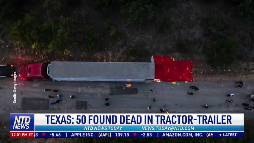 Texas: 50 Found Dead in Tractor-Trailer