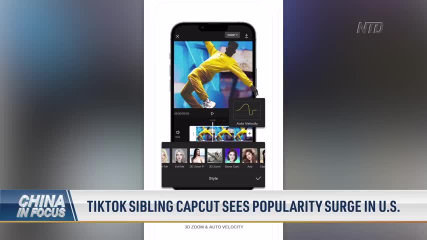 TikTok Sibling CapCut Sees Popularity Surge in US