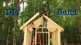 How To BUILD A Shed From Start To Finish- Part 2