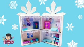 ELSA HOUSE from MATCH BOX | DIY Miniature DollHouse | Matchbox Crafts