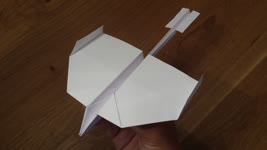 How To Make a Paper Airplane that Flies Far - World's Best Paper Airplane (Swallow)