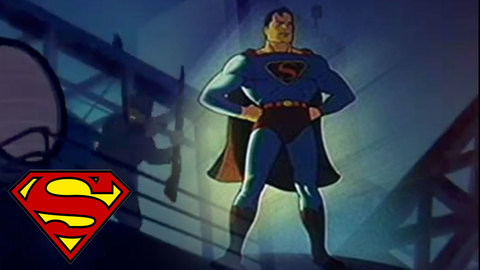 Superman cartoon Eleventh Hour retro tv