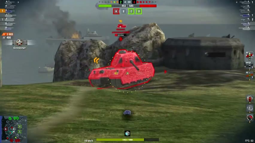 Tortoise 6459DMG 5Kills | World of Tanks Blitz | waubau