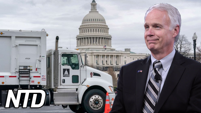 Lastbilschaufförer möter politiker under protesterna i Washington, D.C. | NTD NYHETER