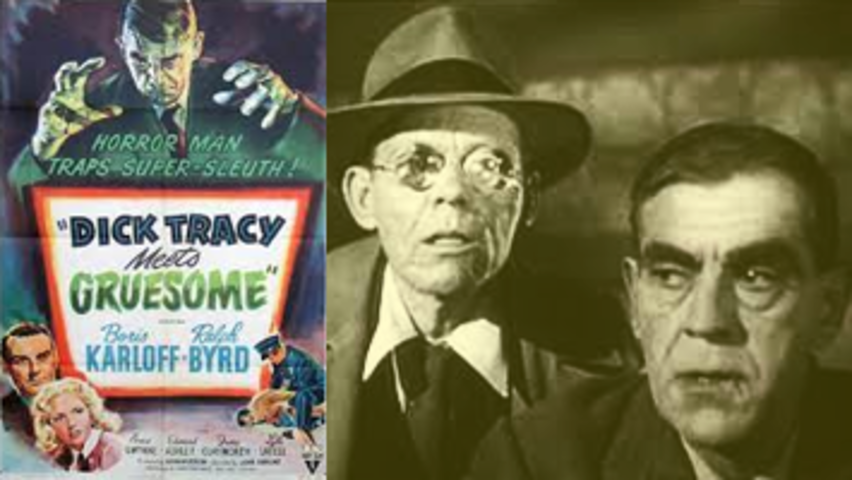Dick Tracy Meets Gruesome  1947  John Rawlins  Boris Karloff  Thriller  Full Movie