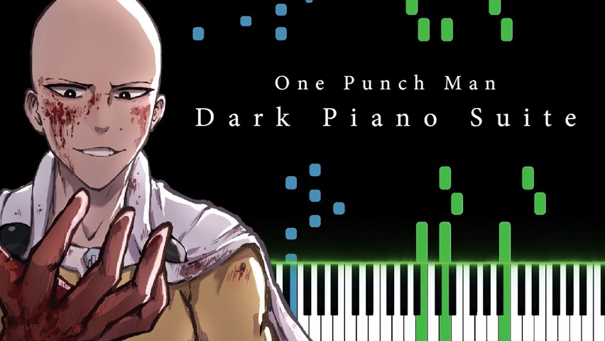 One Punch Man - Dark Piano Suite (Piano Tutorial) | Saitama's Theme x THE HERO!!