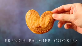 千層酥皮 蝴蝶酥 ┃French Palmier Cookies