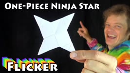 Origami One-Piece Ninja Star Flicker