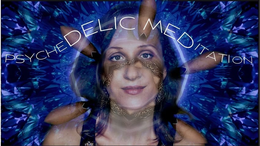 1 Hour Psychedelic Guided Sleep Meditation | Female Vocal Trance | Visuals | Non duality