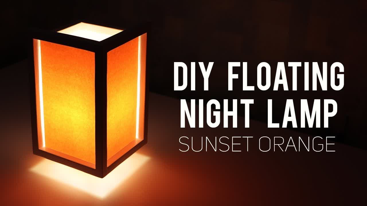 DIY Floating Night Lamp [How To Make]