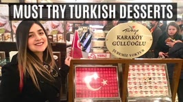 MUST TRY TURKISH DESSERTS | FOOD TOUR ISTANBUL