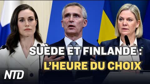 La Finlande et la Suède proches d'une candidature commune à l’OTAN; Difficulté économique à Shanghai