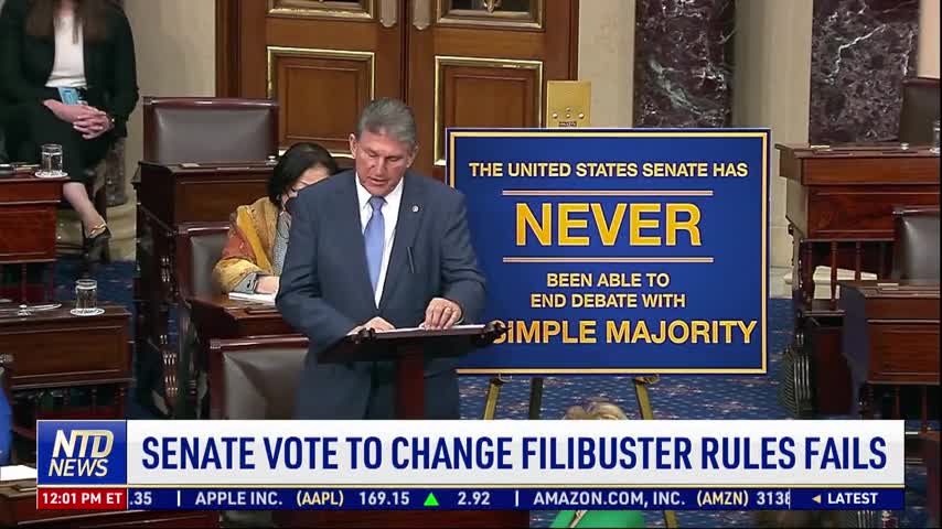 Senate Vote to Change Filibuster Rules Fails