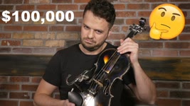 $100k Titanium Violin vs. $1500 Wooden Violin