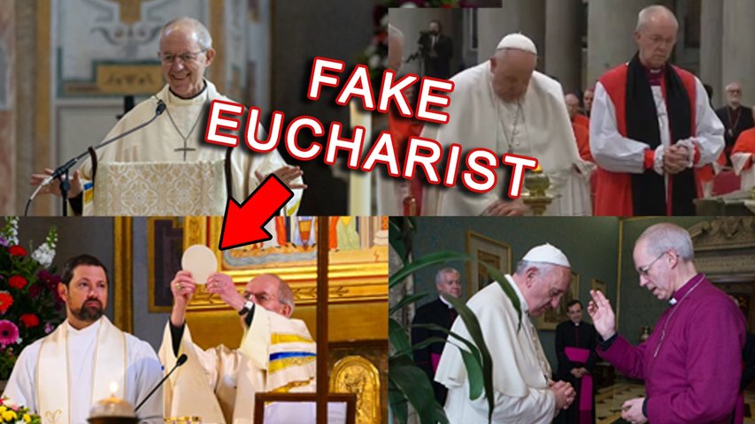 Francis Allows Fake Eucharist To Defile Basilica During "Ecumenical" Week