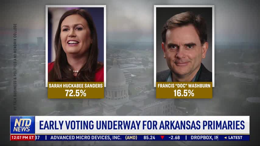 Early Voting Underway for Arkansas Primaries