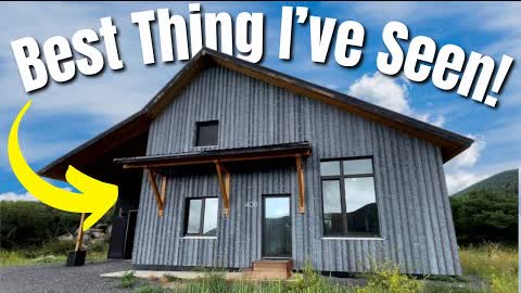 You Have Never Seen A Prefab Modular Home Designed Like This! | Home Tour
