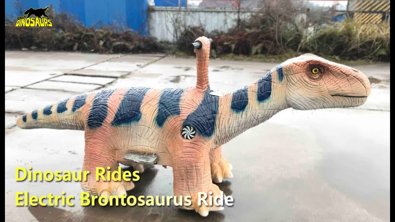 Electric Brontosaurus Ride for Amusement Park | Dinosaur Rides