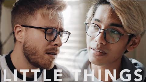 Little Things - One Direction (Acoustic Cover by Jonah Baker & Tereza)