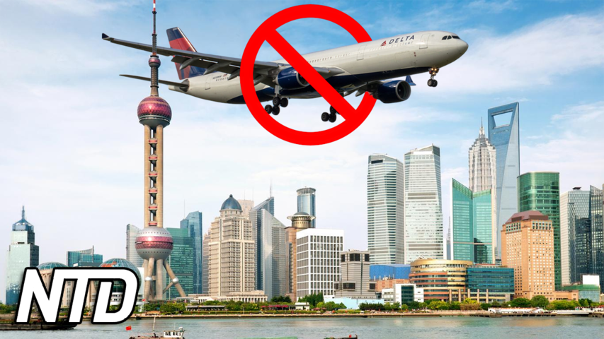 Deltas flyg till Shanghai vänder tillbaka | NTD NYHETER