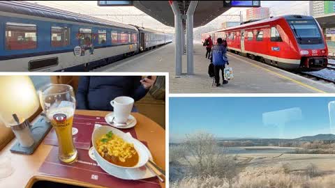 Prague to London by train in a single day