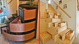 Amazing Space Saving Ideas and Home Designs -Smart Furniture ▶3