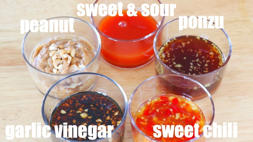 5 Most Popular Asian Dipping Sauces #Shorts "CiCi Li - Asian Home Cooking"