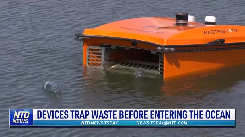 Devices Trap Waste Before Entering the Ocean