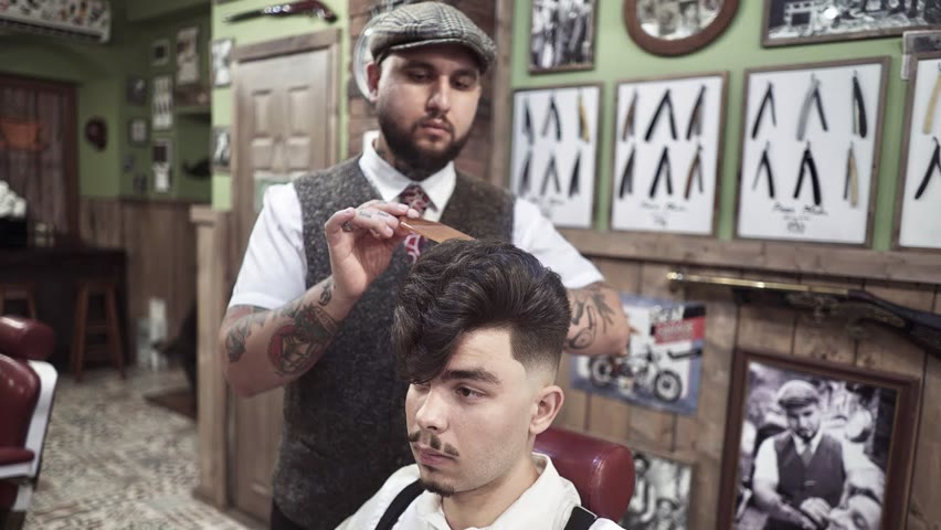 💈 ASMR BARBER - Skin Fade on a JELLY ROLL 🔥