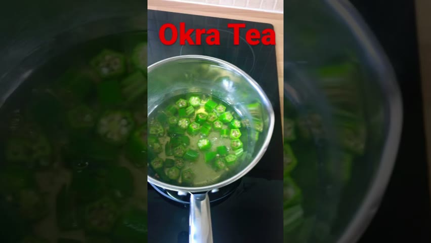 Drink Okra TEA AND GET AMAZING HEALTH BENEFITS #SHORTS