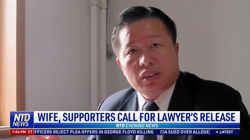 Wife, Supporters Call for Lawyer's Release