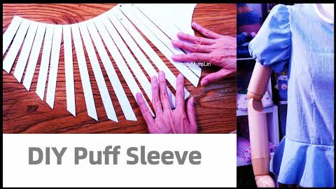 DIY Puff Sleeve┃HandyMum Sewing Tips And Tricks