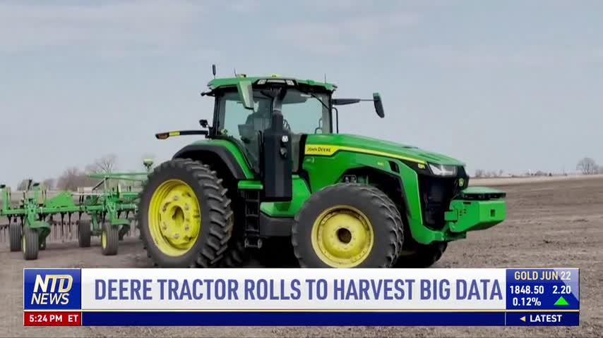Deere Tractor Rolls to Harvest Big Data