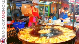 STREET FOOD Night Market In Bangkok | TALAD PHLU