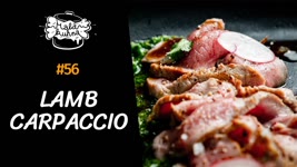 Lamb Carpaccio w/ Salsa Verde | Little Kitchen recipe