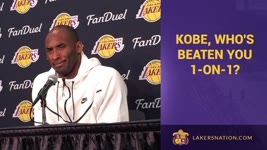 Kobe, Has Anyone Beaten You 1-On-1?