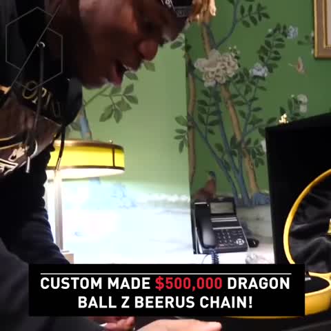 $500,000 Dragon Ball Z Beerus Chain