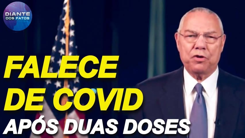 Colin Powell morre de complicações da COVID após vacinar duas vezes; Amazon mentiu para o Congresso?