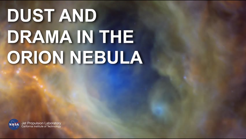 Dust and Drama in the Orion Nebula from NASA and ESA Images