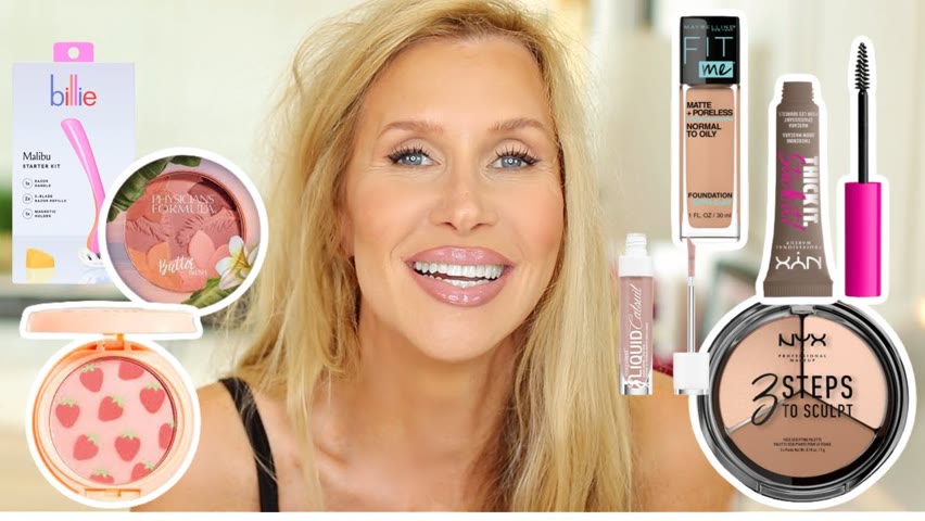 NEW Drugstore Makeup | Matte Soft Glam Look | All Day Wear