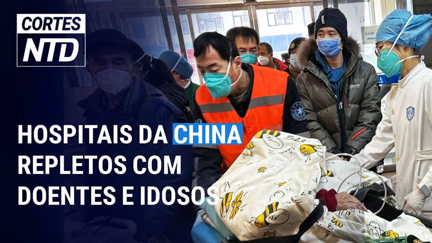 Novas imagens compartilhadas online mostram hospital lotado de pacientes na China