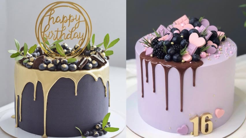 Top 20 Birthday Cake Decorating Design Ideas | So Yummy Cake Recipes By Ruby Cake