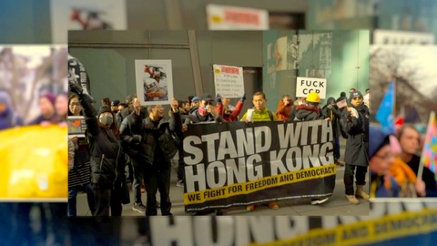 GLOBAL HONG KONG PROTEST SUPPORT RALLIES