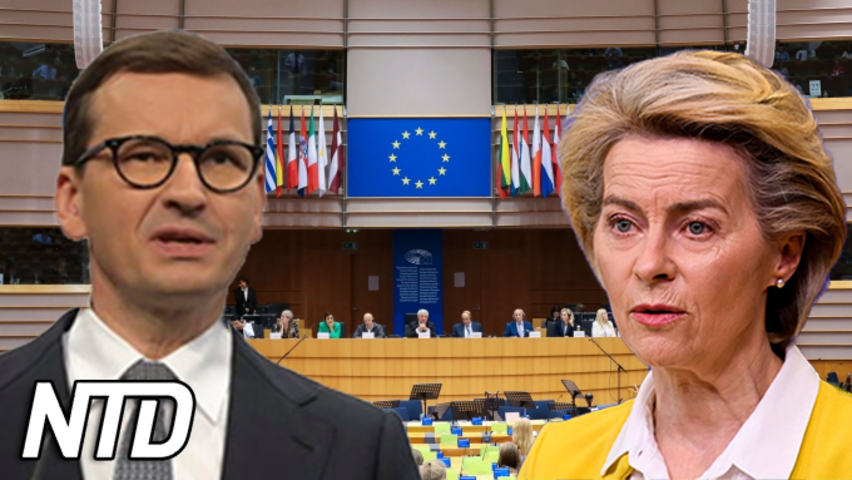 Polen och EU oeniga om domstolsbeslut | NTD NYHETER