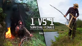 1VS1 SURVIVAL to Extraction Point ~ Day 2: fishing, midges invasion, rugged terrain, etc