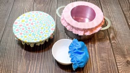 DIY pot covers / bowl covers | Sewing tutorial for beginners