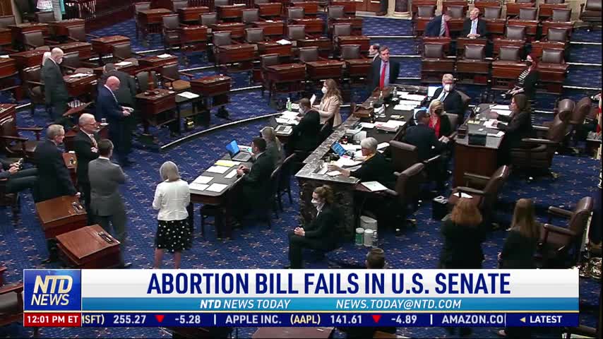 Abortion Bill Fails in US Senate
