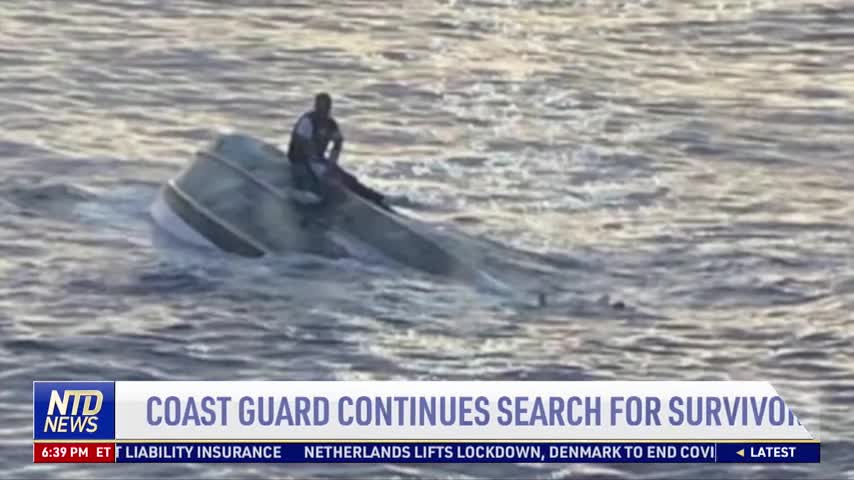 Coast Guard Continues Search for Survivors