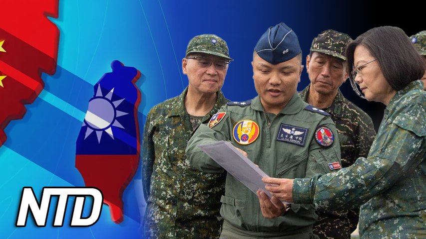 Taiwan lovar "motattack" om Kina invaderar